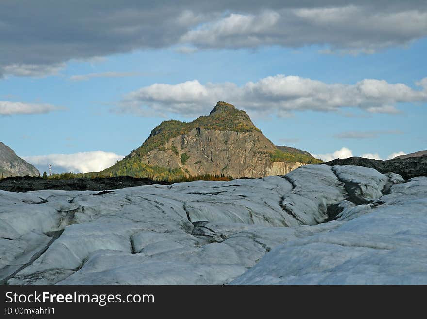 Extreme landscape in Alaska wilderness. Extreme landscape in Alaska wilderness.