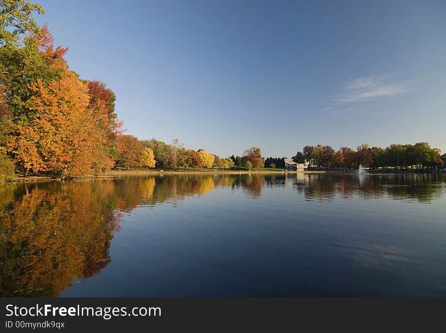 Taken on a fall morning at the local park. Taken on a fall morning at the local park.