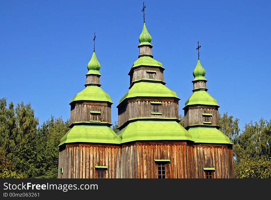 Old Ukranian church