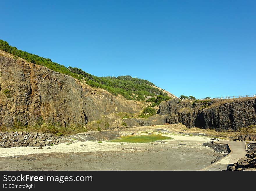 Cliffs of oregon