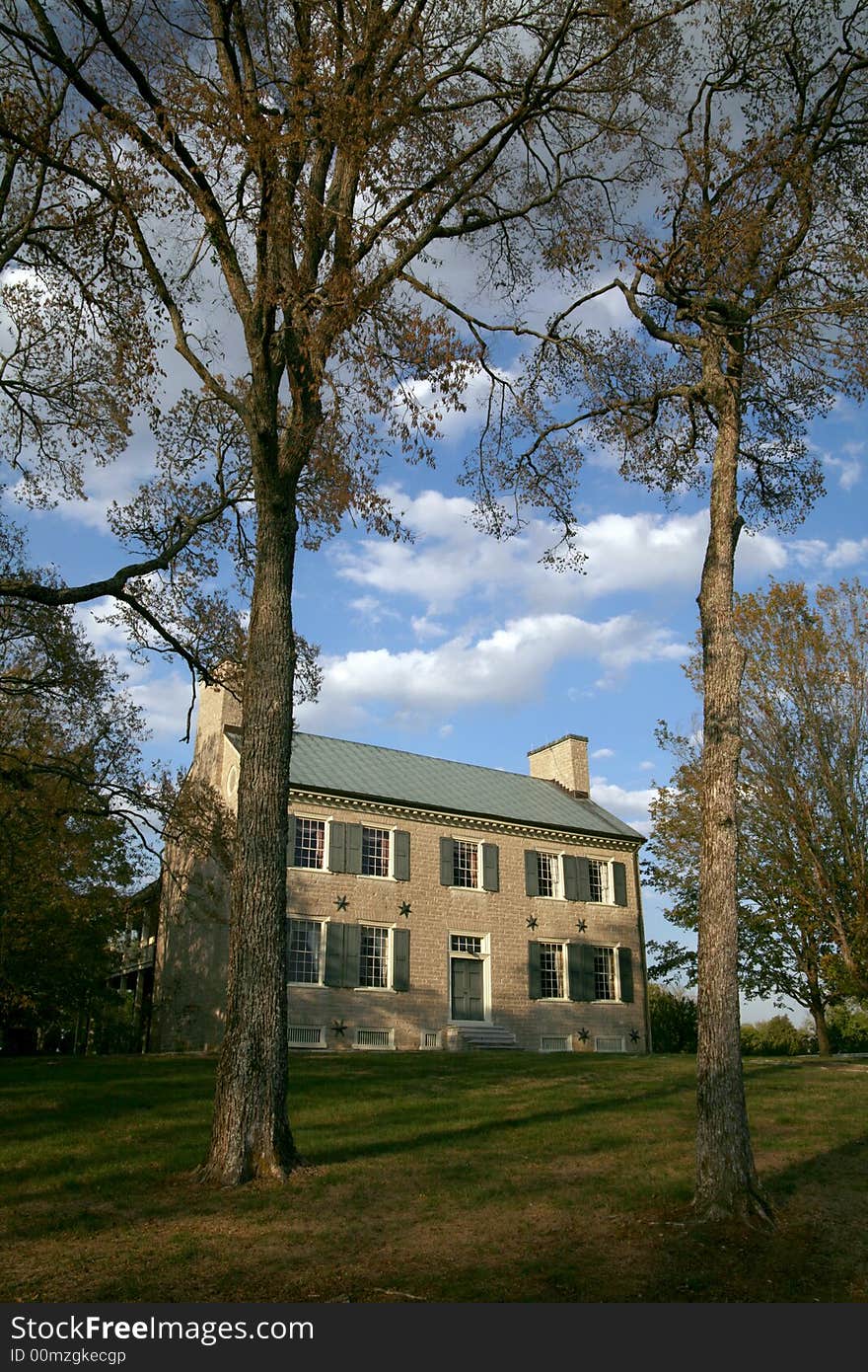 Crag Font Mansion on the western end of the Cumberland Plateau in Tennessee. Crag Font Mansion on the western end of the Cumberland Plateau in Tennessee