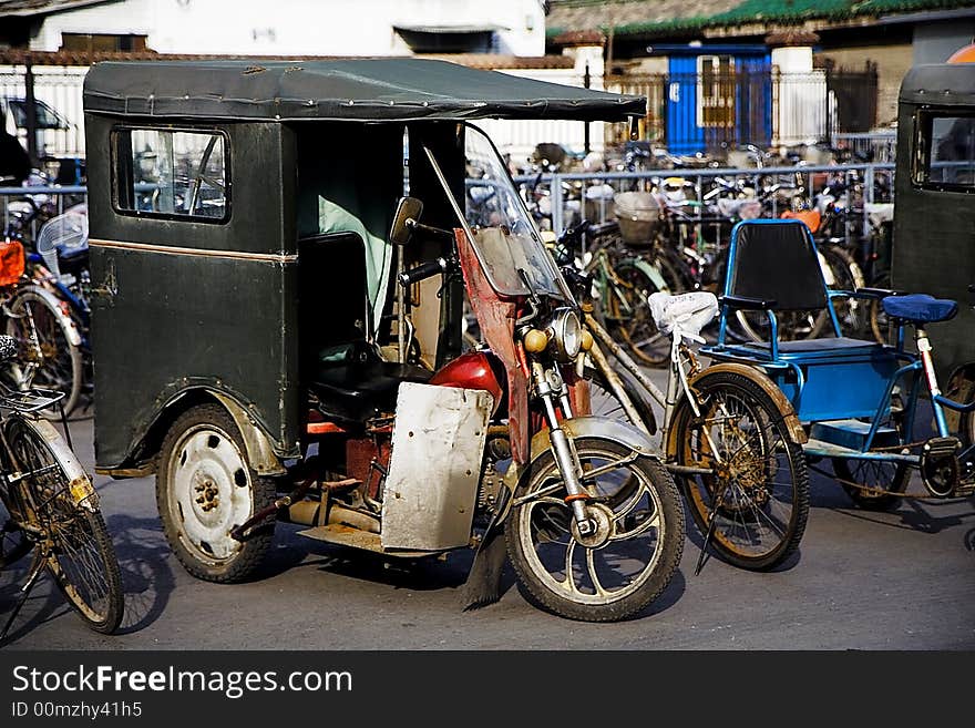 Covered Motorcycle