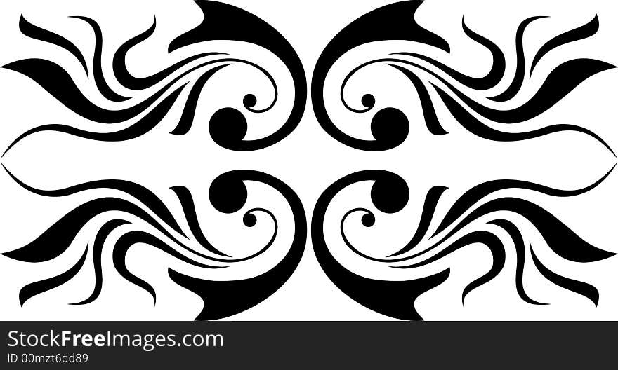 Abstract design decoration illustration vector. Abstract design decoration illustration vector