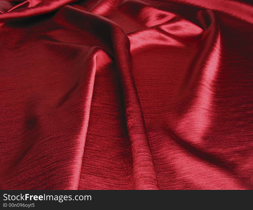 Soft Red Satin Background