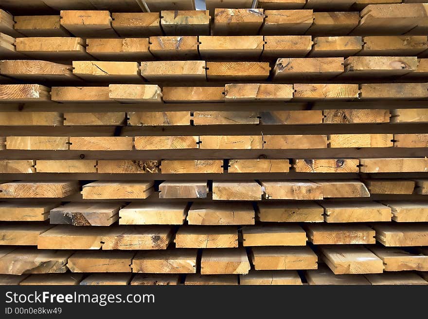 Wooden boards. A building material.A background.