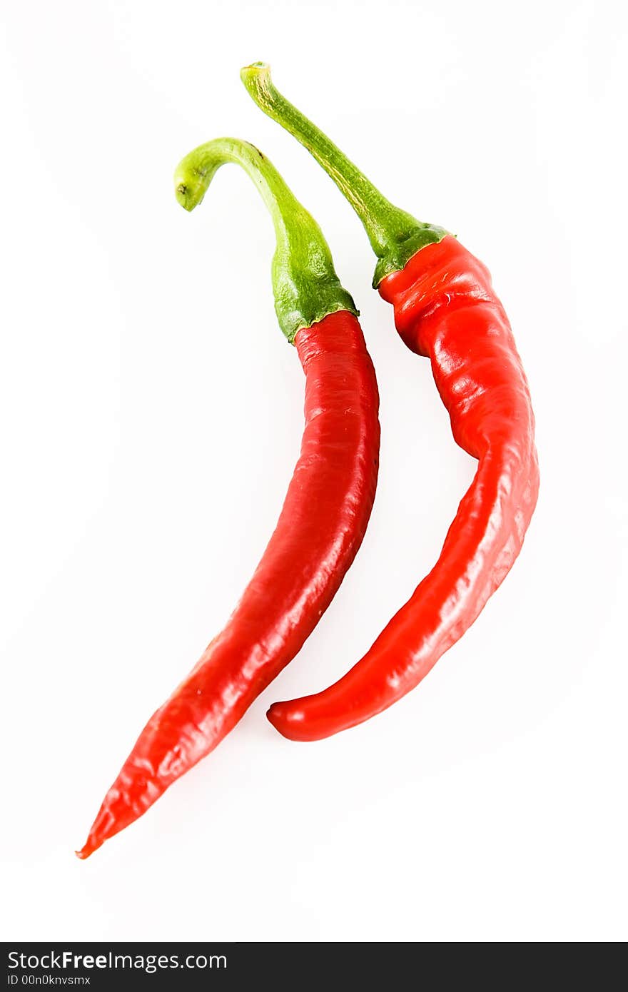 Two Hot Peppers