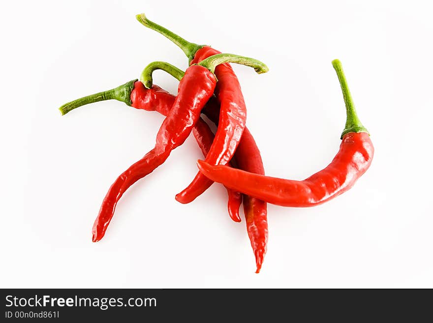 Red peppers