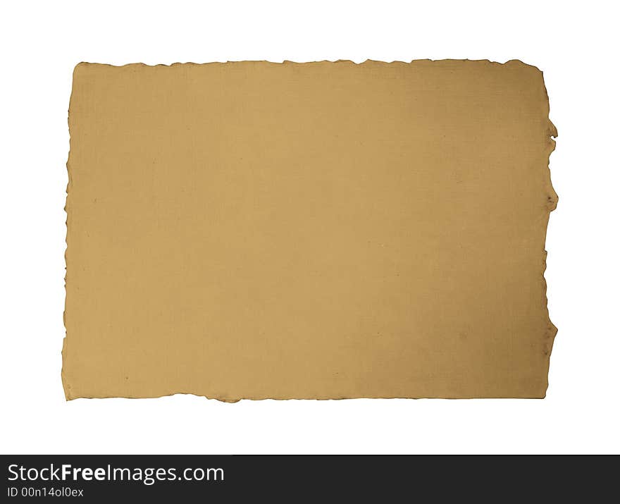 Old retro style handmade paper. Old retro style handmade paper