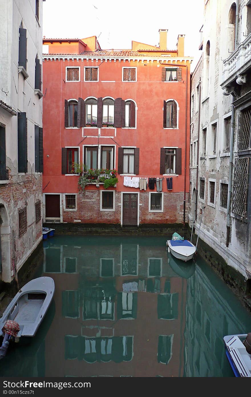 A Beautiful Canal Of Venice