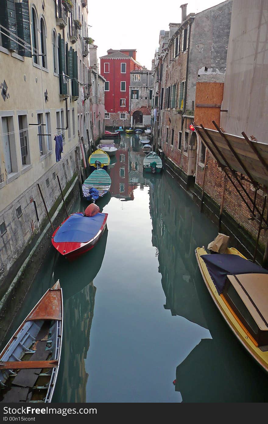 A Beautiful Canal Of Venice