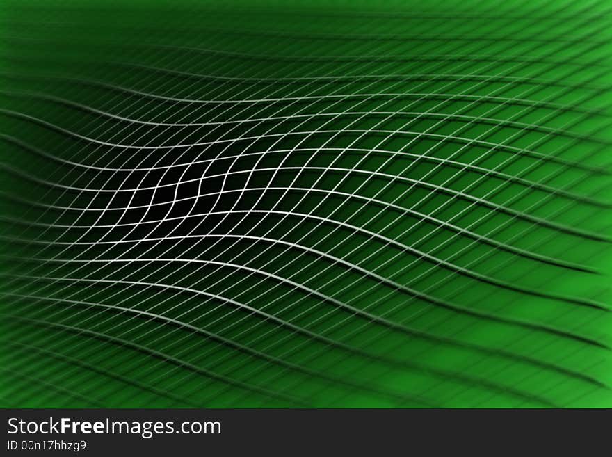 An abstract images showing a curved grid. An abstract images showing a curved grid.