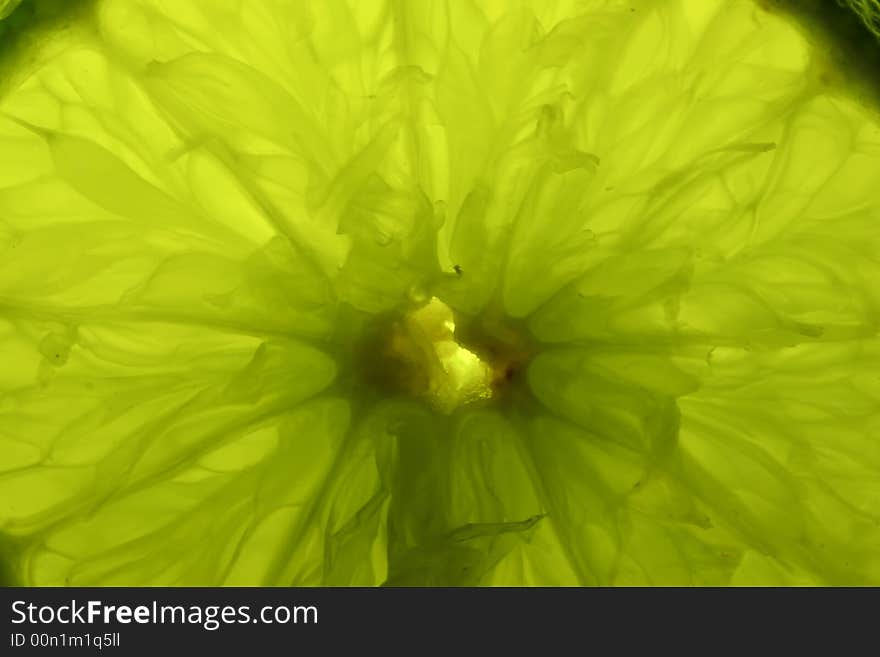 Close up of a Lemon