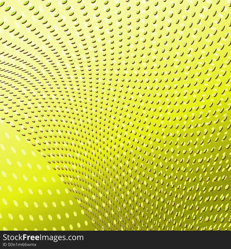 Abstract different colored holes on an even background