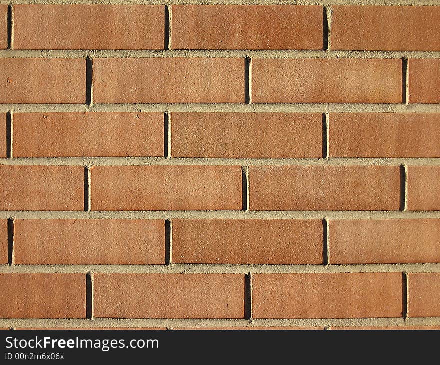 Red bricks wall - six lines backgrounds