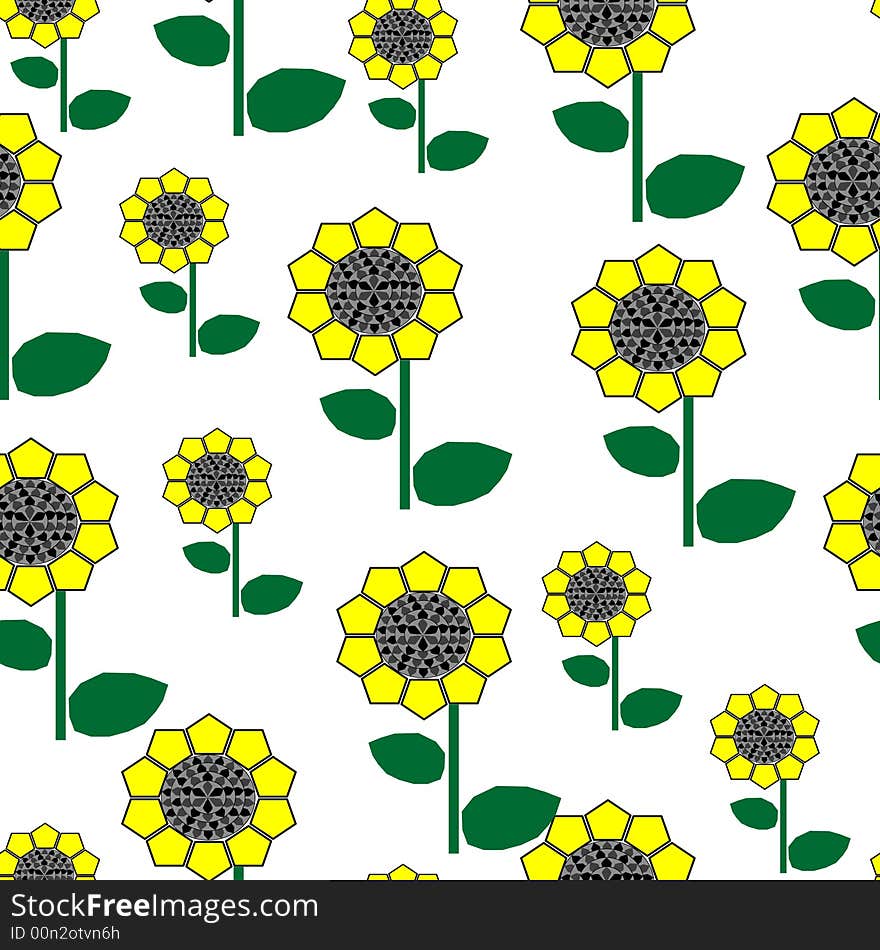 Sunflowers wallpaper