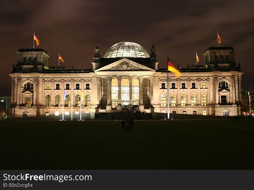 german bundestag in the capital berlin