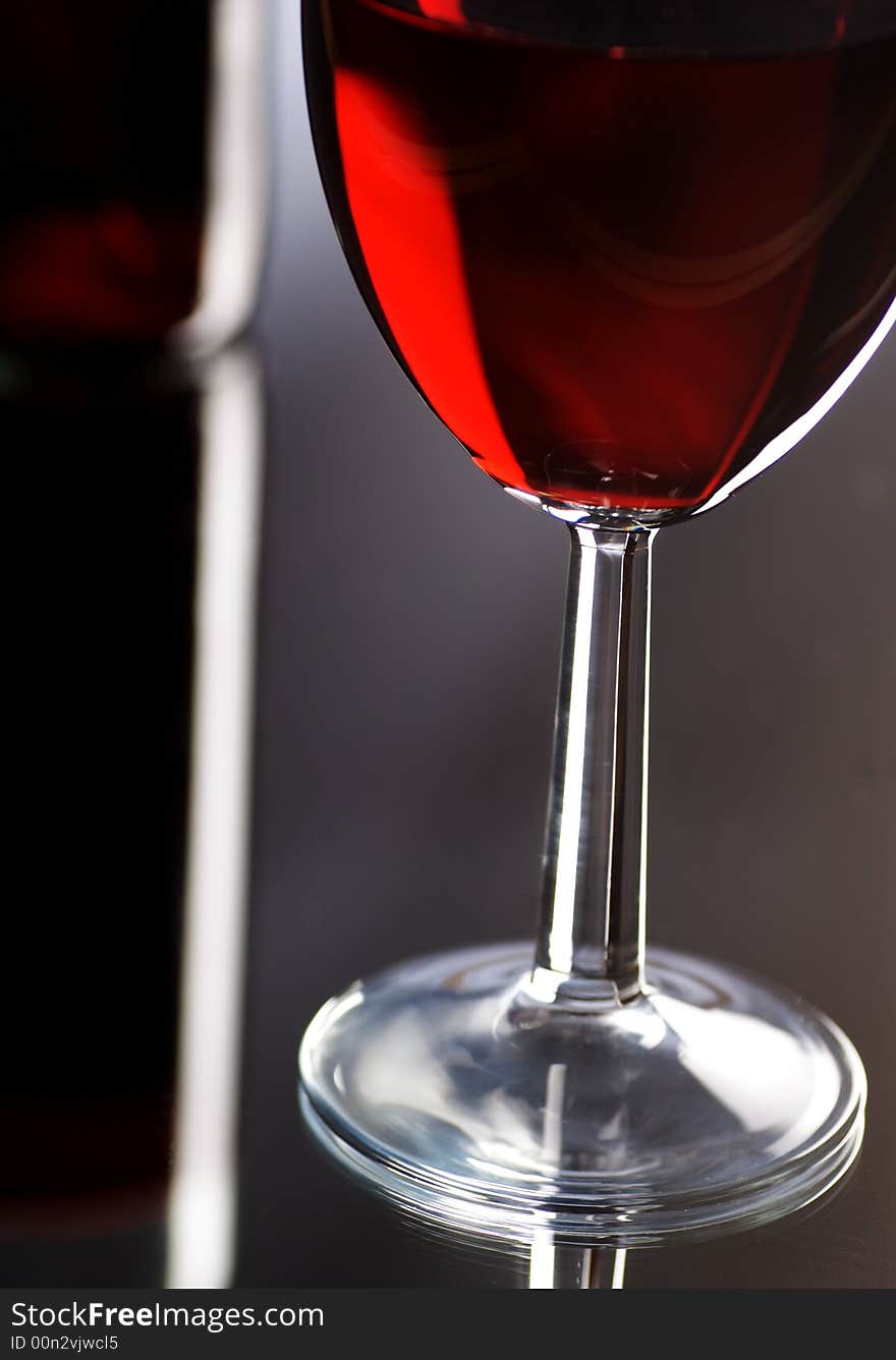 Close up of Red Wine