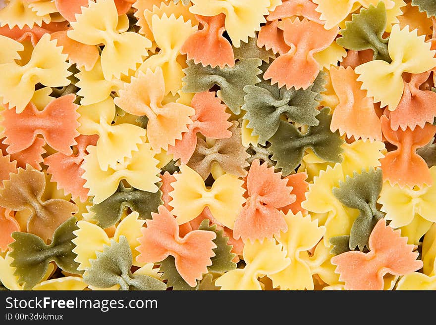 Colorful Farfalle