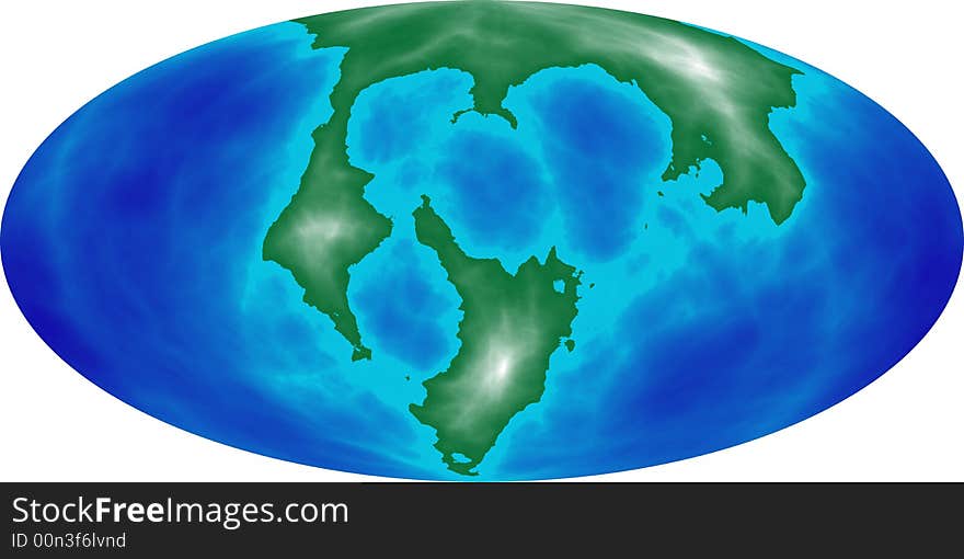 Abstract Fractal Map