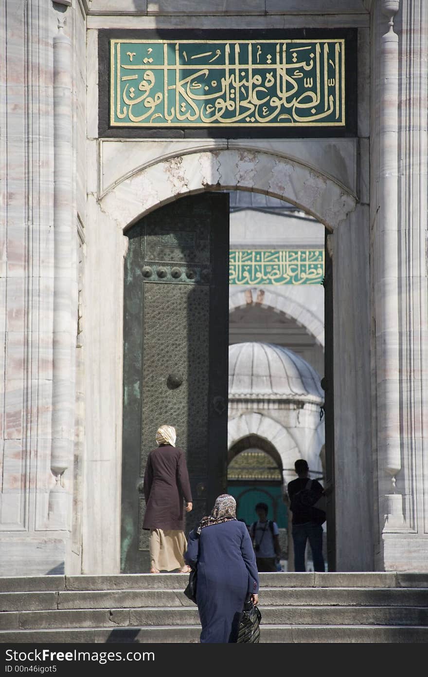 Blue Mosque at Istanbul in Turkey