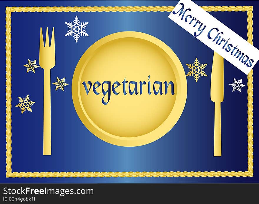 -Merry Christmas for vegan / vegetarian. -Merry Christmas for vegan / vegetarian