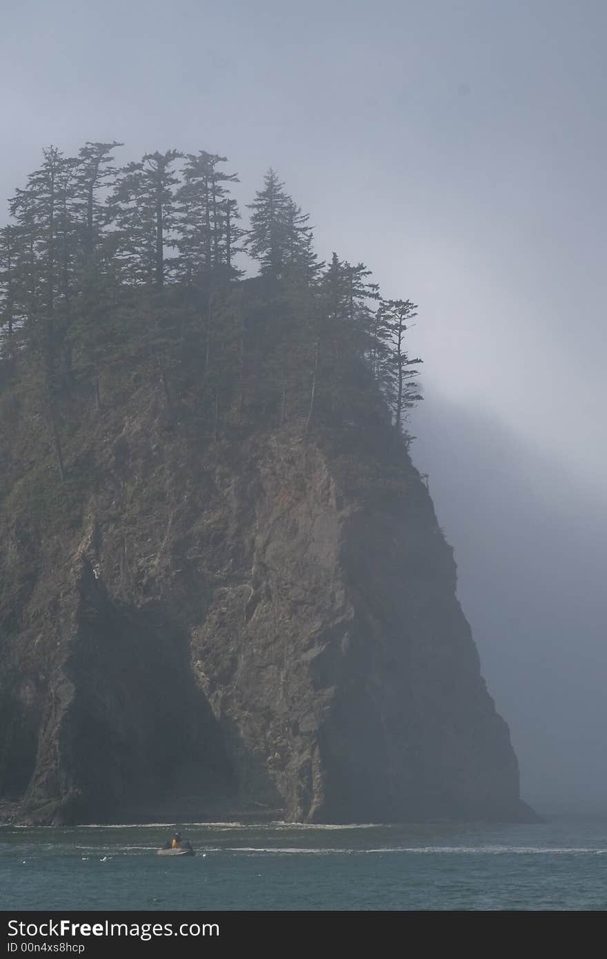 Seastacks on Wild Pacific Coast