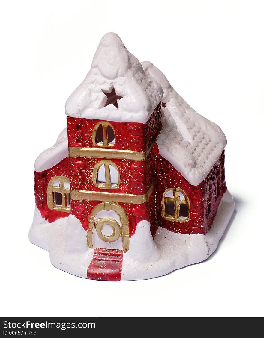 Christmas toy souvenir house