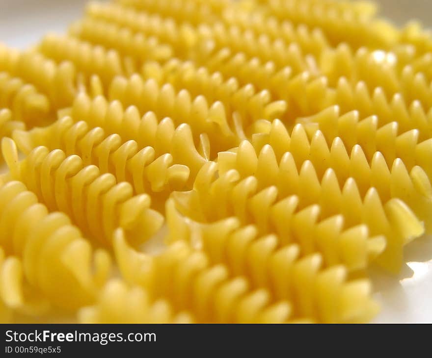 White Fusilli Original Italian Pasta