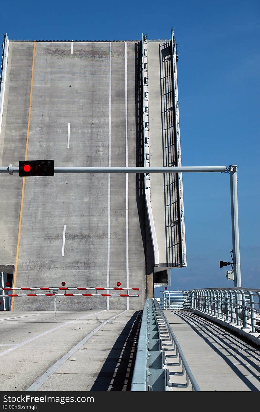 Partial View of Bascule Bridge