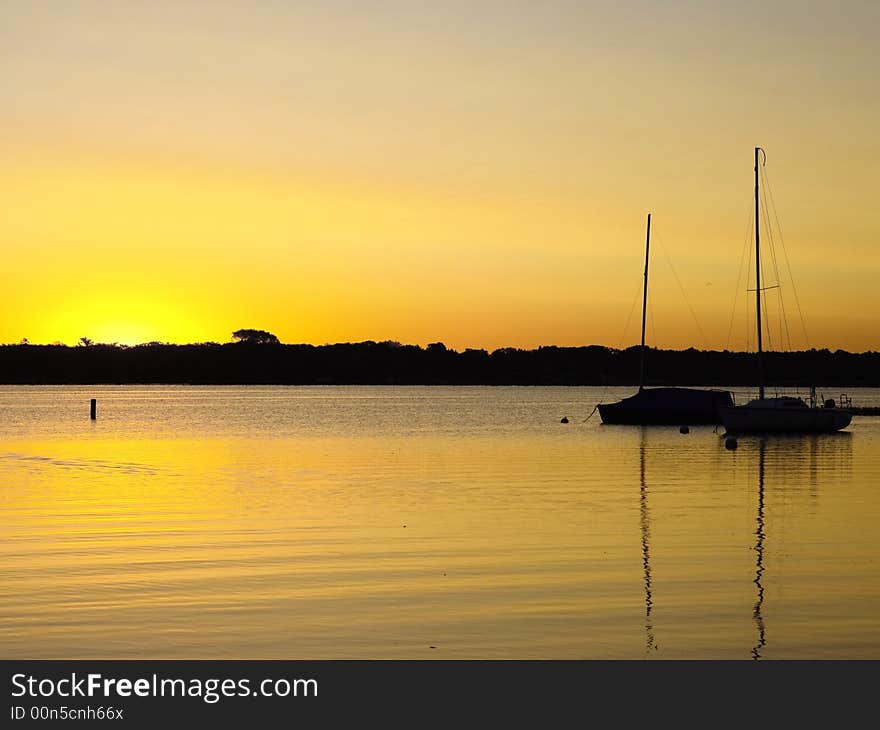 Sunrise On White Bear Lake, MN