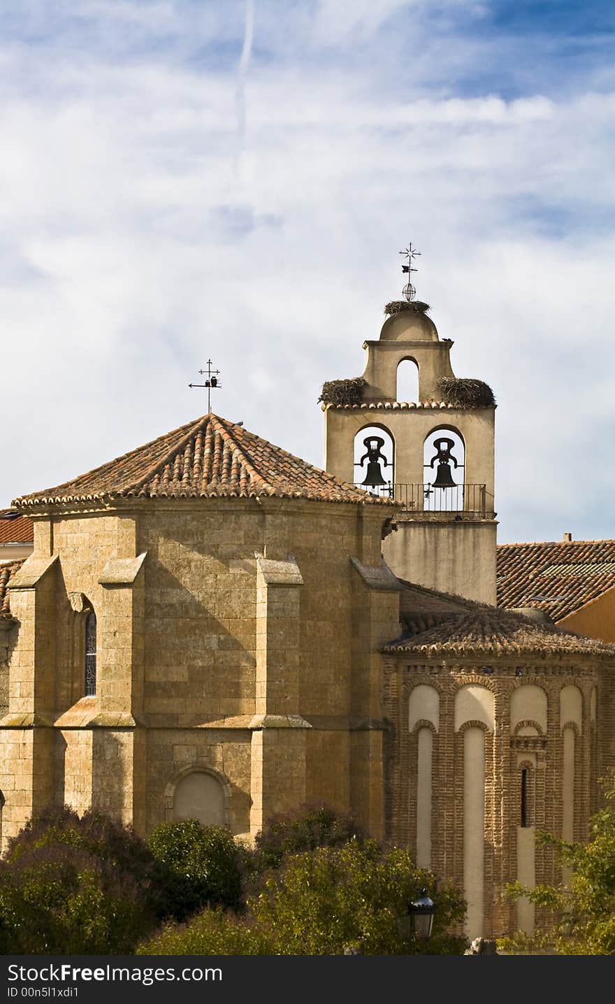 Church located in Ciudad Rodrigo, Salamanca province, Spain. Church located in Ciudad Rodrigo, Salamanca province, Spain