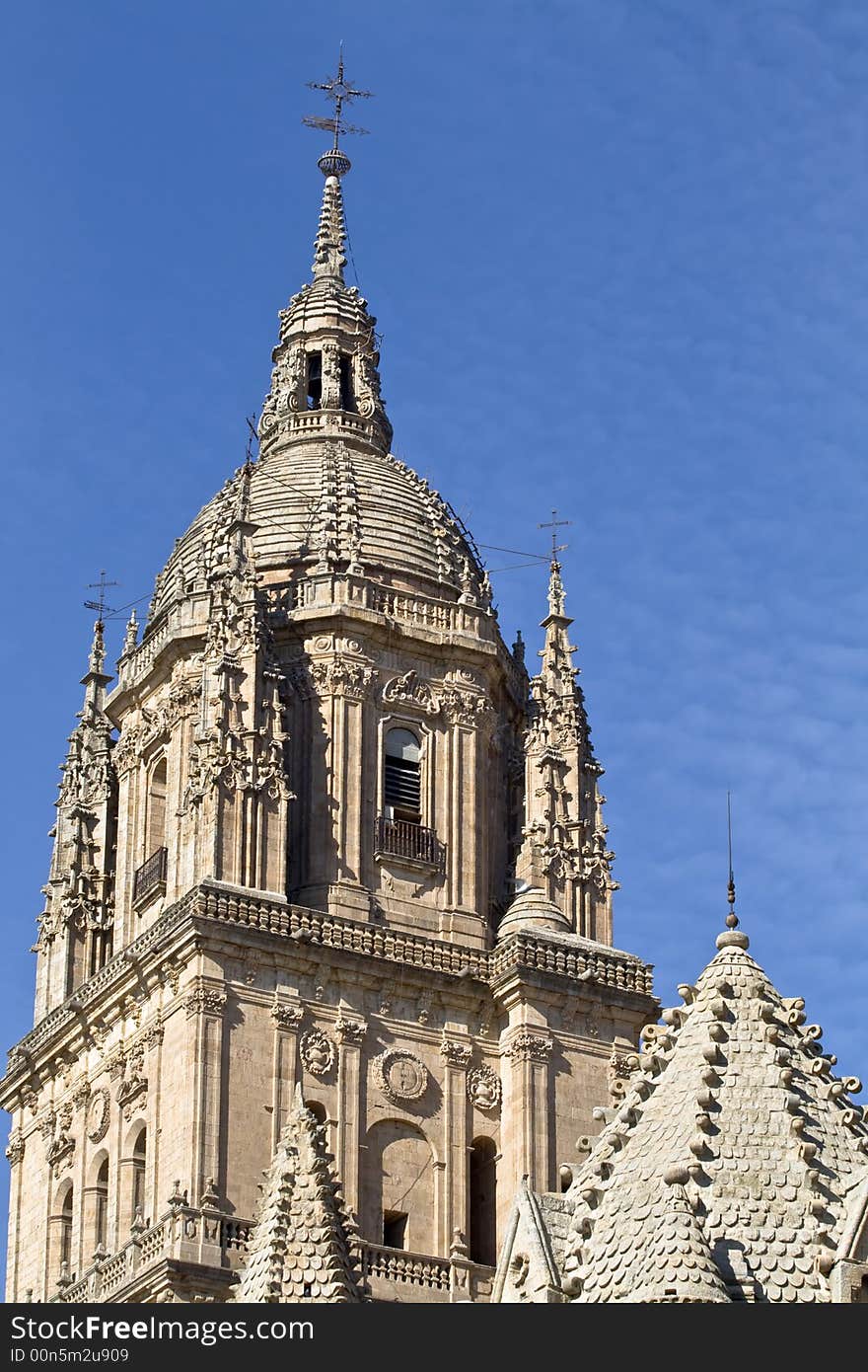 Detail of Salamanca cathedral, Spain. Detail of Salamanca cathedral, Spain.