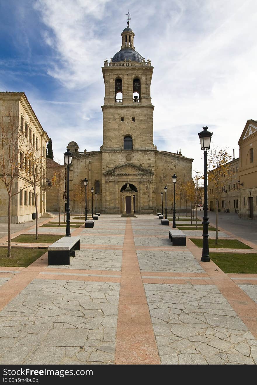 Santa Maria cathedral located in the town of Ciudad Rodrigo, Spain. Santa Maria cathedral located in the town of Ciudad Rodrigo, Spain