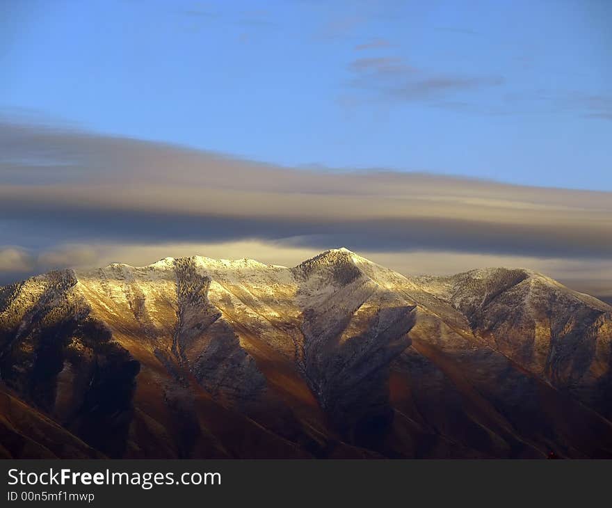 Evening clouds