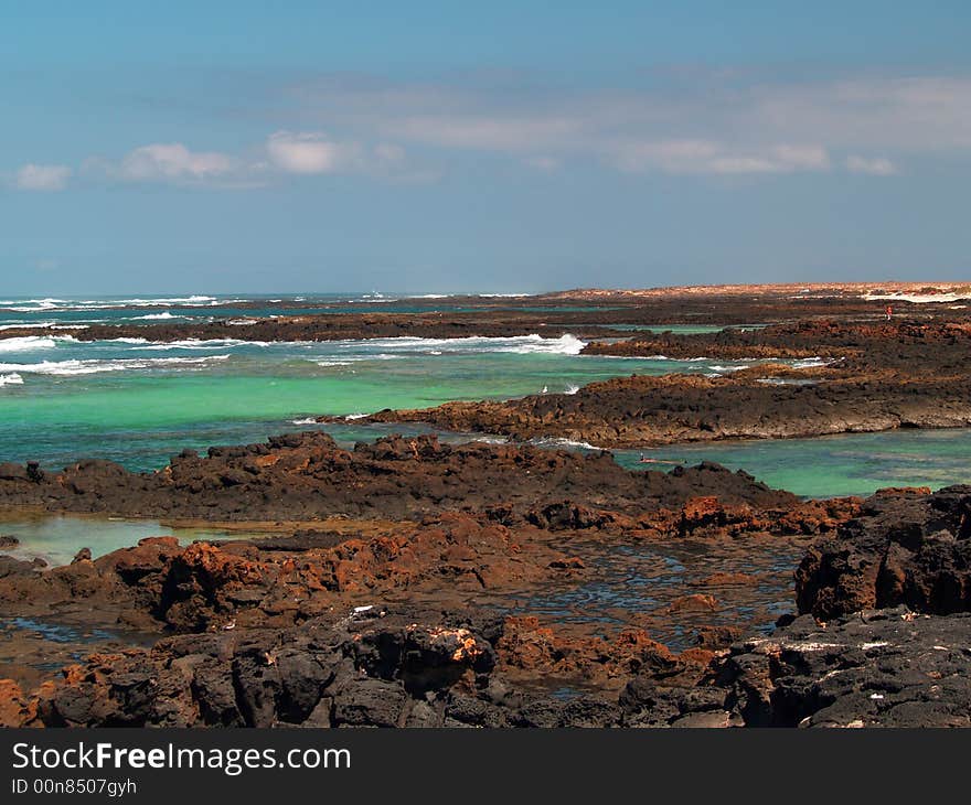 Rocky coast