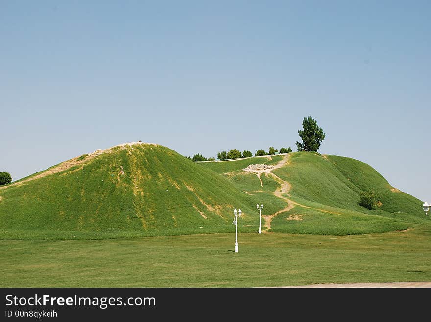 Mubazara Area in Al-Ain City Showing. Mubazara Area in Al-Ain City Showing