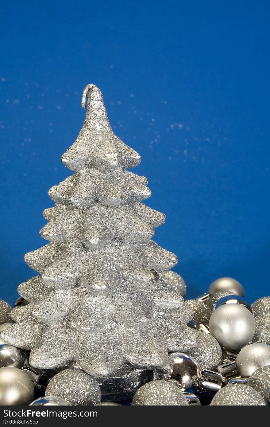 CHristmas silver tree