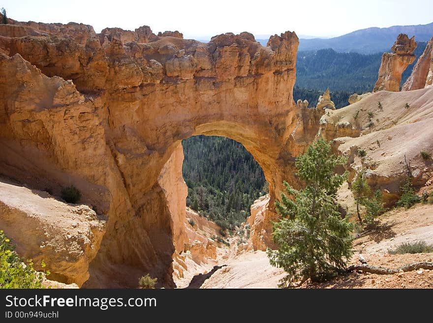 Natural Bridge in Bryce Canyon National Park, Utah