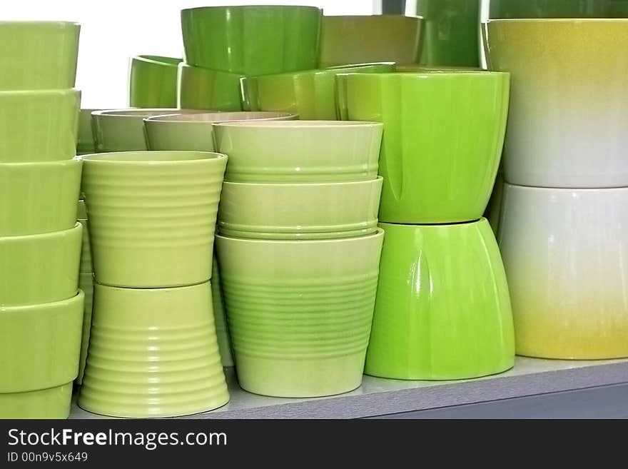 Green Pots