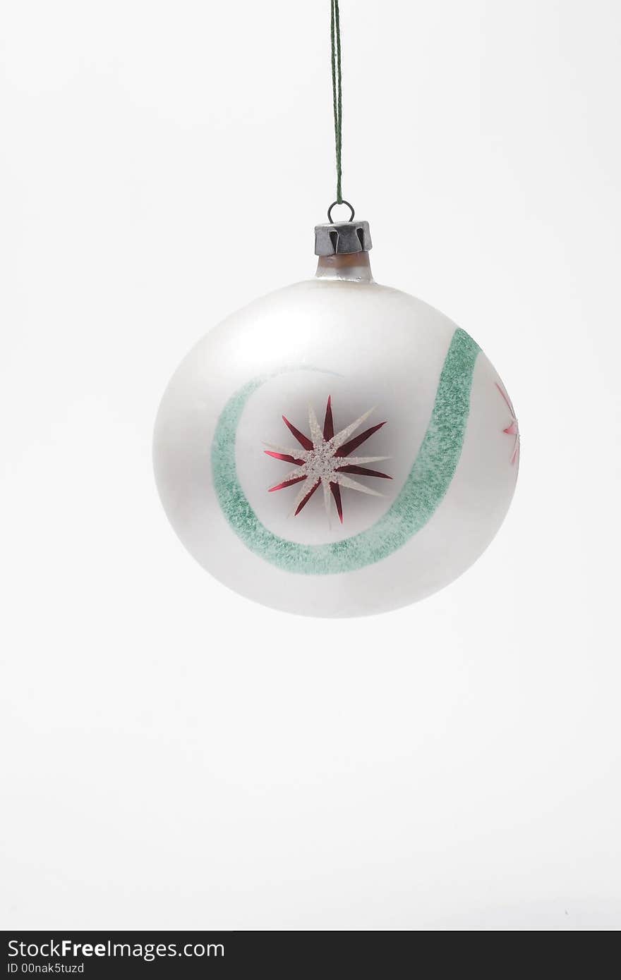 Christmas  balls,decoration on the white background