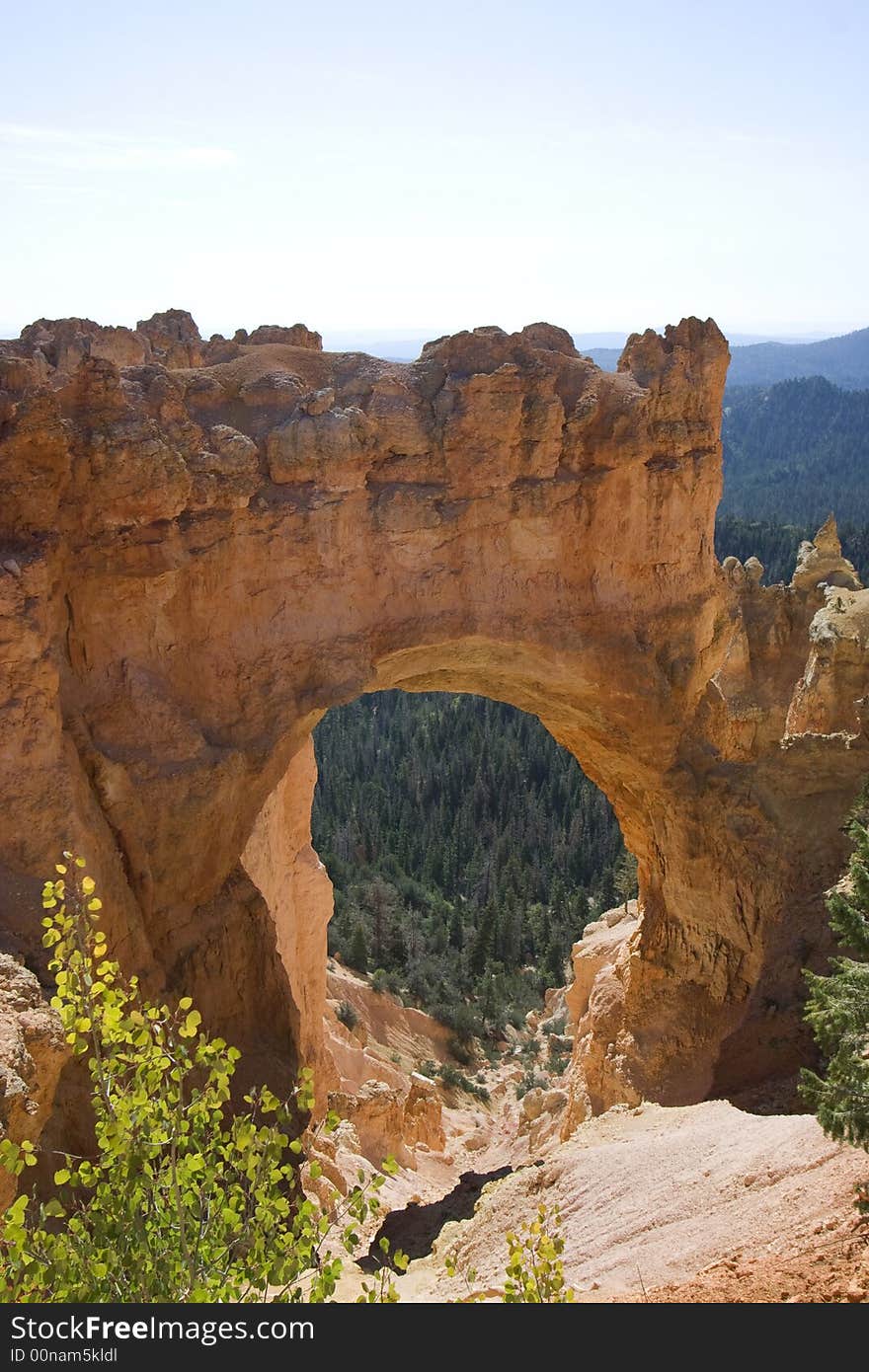 Natural Bridge in Bryce Canyon National Park, Utah