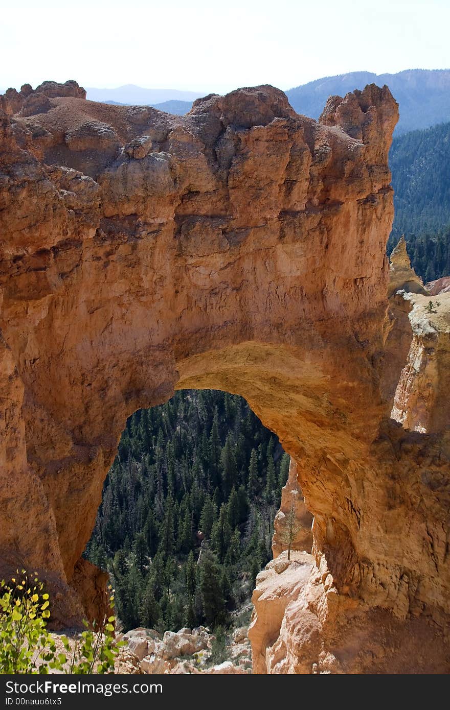 Natural Bridge in Bryce Canyon National Park, Utah