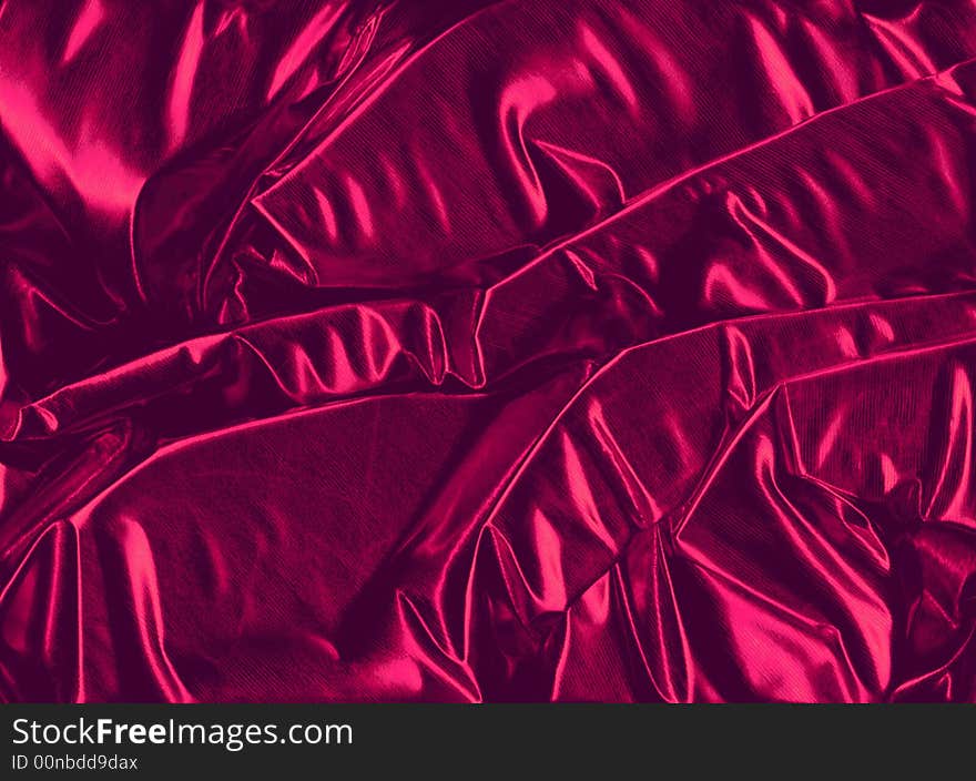 Shiny Pink Decoration Fabric