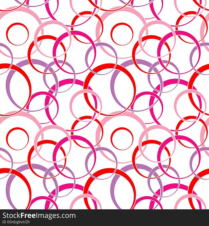 Seamless vector texture with circles. Seamless vector texture with circles