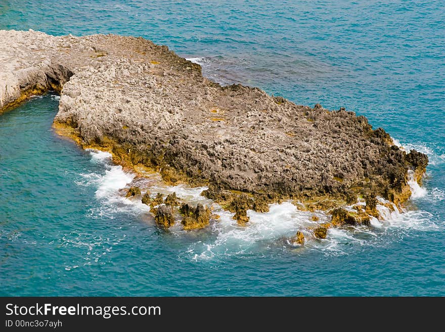 Reef and waves