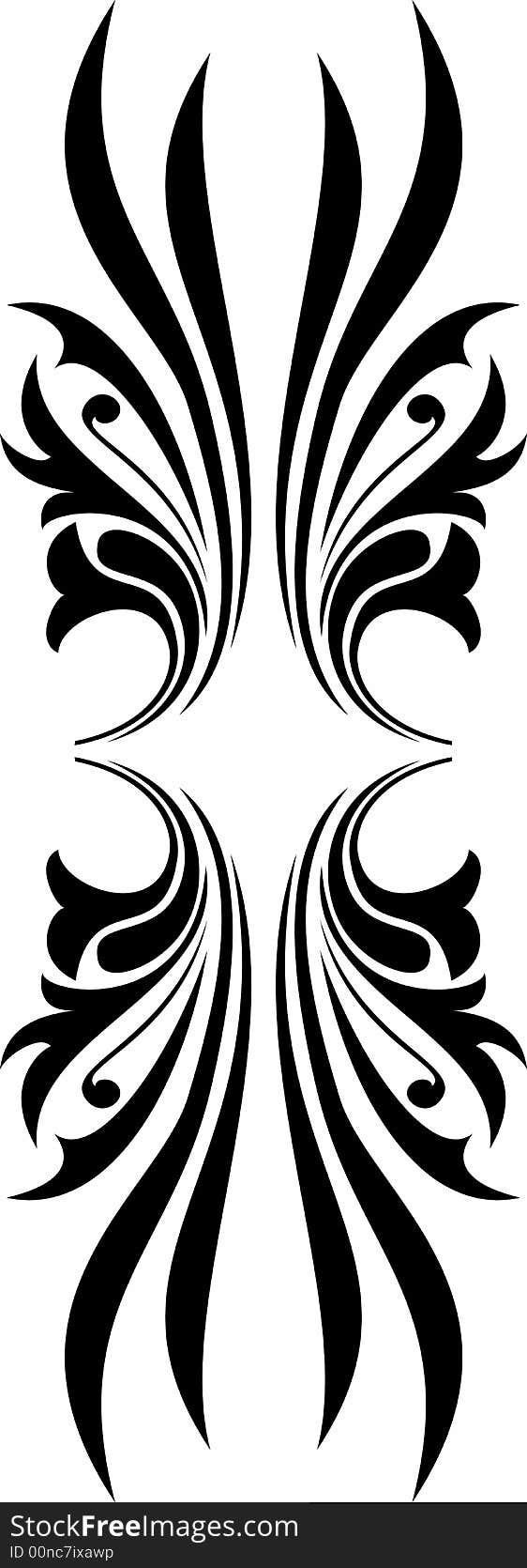 Abstract Calligraphy Vector