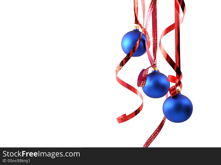 Blue balls - Christmas decoration