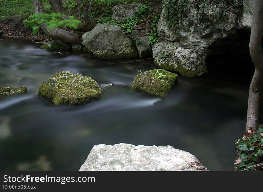 The scene reminds me on the mystic river in greek mythology. The scene reminds me on the mystic river in greek mythology