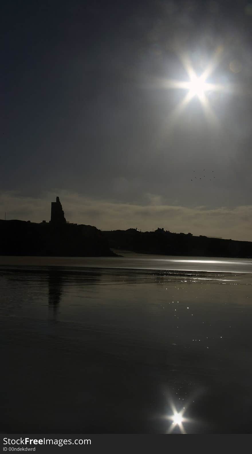 Ballybunion kerry ireland seen from the beach. Ballybunion kerry ireland seen from the beach