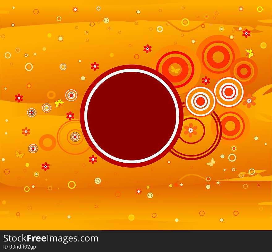 Abstract artistic background vector illustration. Abstract artistic background vector illustration